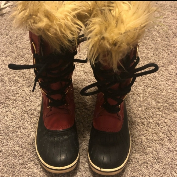 Sorel red Tofino winter snow boots waterproof 6 - Picture 4 of 6